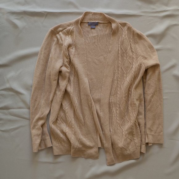 Laura Scott Cream Knit Cardigan - Picture 1 of 5